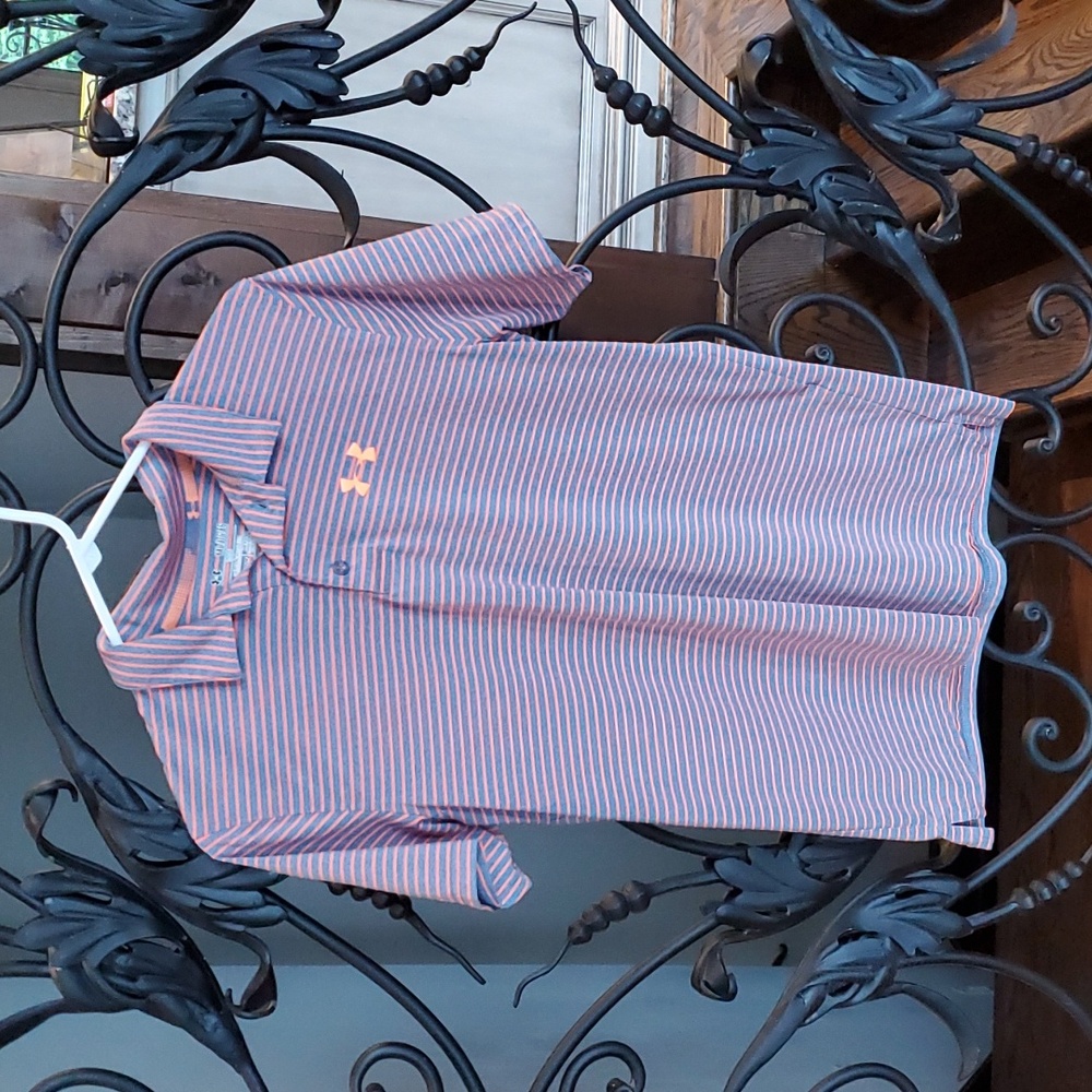YXL Under Armour heat gear polo
